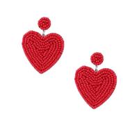 Uonlytech Orecchini Forma di Cuore Pendenti per Donna Regalo di San Accessori per Orecchie Forma di Cuore Gioielli per Orecchie
