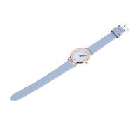 Uonlytech Orologio da Polso Digitale e Cassa in Lega Ultra Sottile per Ragazza Cinturino Regolabile in Pu Stile Chic per Uso Quotidiano