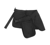Uonlytech Pacchetto marsupio multifunzionale fanny totalizzatore Freddo fionda borsello impermeabile Bum bag impermeabile borsa per cellulare cintura porta attrezzi da uomo poliestere Black