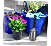 Uonlytech Paletta Giardino in Alluminio Arancione Multiuso per Ghiaccio Terriccio e Coltivazione con Manico Ergonomico Badile Versatile e Facile da Pulire per Attività di Giardinaggio e