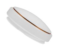 Uonlytech Paralume da Soffitto Rotondo in Pvc Copri Lampada Elegante e Semplice, Adattabile per Decorazione Casa e Sala da Pranzo, Copertura Luminosa Contemporanea