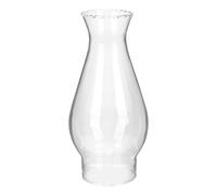 Uonlytech Paralume in Vetro Per Lampada a Olio 6.9X3.3X2.2 Pollici Copertura Trasparente Stile Retrò Per Lanterna a Petrolio Esterno E Interno Sostituzione Paralume Decorativo Per Campeggio