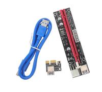 Uonlytech Pci-e Riser Card to Usb Estensione e Indicatore Led Per Mining Gpu Installazione Facile e Versatile Per Stabilità Ottimizzate