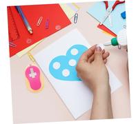 Uonlytech Perforatrice Decorativa Carta per Scrapbooking e Album Fai da Te Punch Creativo per Progetti Artigianali Strumento Manuale per Bricolage e Diario Colore Casuale