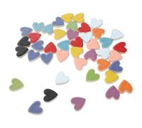 Uonlytech Piastrelle in per Festa degli Innamorati e Colore Casuale Set 1 Pezzo Forma Cuore Resistente e Decorazione Romantica per Facile