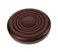 Uonlytech Piccolo sgabello con ruote sgabello per ruota del sedile con basso girevole sgabello rotolante sotto il riposo del piede della scrivania pu Brown