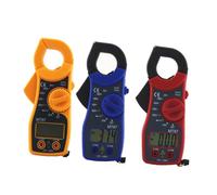 Uonlytech Pinza Amperometrica Digitale Multimetro Compatto con Display LCD e Funzione Buzzer per Misura Tensione e Tester Elettrico Portatile per Scuole Fattorie e Uso Colore Colore Casuale