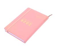 Uonlytech Planner Giornaliero Notebook per La Gestione Del Organizer Agenda Giorni con Layout Inglese per Studenti Professionisti e Business Sanguinamento Portatile e Leggero