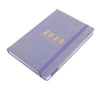 Uonlytech Planner Journal Hardcover English Layout Daily Organizer For Professionals And Students Portable Travel Friendly Schedule Notebook For Men And Women