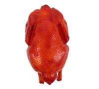Uonlytech Pollo Arrosto Simulato Realistico in Materiale Sintetico, Decorazione Alimentare Artificiale per Esposizione Cucina e Photobooth, Oggetto di Scena per Chef e Food Stylist