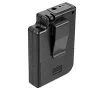 Uonlytech Porta Microfono da Cintura Regolabile per Trasmettitori, Custodia Portatile per Microfono Compatibilità per Esercizi, Lezioni e Performance Sul Palco