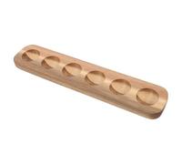Uonlytech Porta Uova in Legno Per Gallina Vassoio Per Conservare Uova Di Gallina Portauova Di Legno Per Casa Per Cucina Scomparti Per Proteggere
