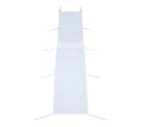 Uonlytech rain gutter for canopy tent portable canopy gutter, 4 metri, tessuto, rainwater management, per construction sites e coperture pieghevoli