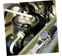 Uonlytech Regolatore Aria Compressore Portatile con Separatore e Acqua Manometro Integrato Filtro in Rame per Aria Compressa e Asciutta Facile Installazione e Tenuta