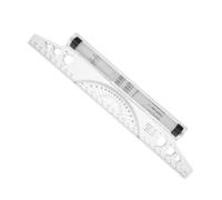 Uonlytech Righello Parallelo Multifunzionale Per Disegno Righello Rotante Per Misurazioni E Design Strumento Per Disegni Geometrici E Angoli