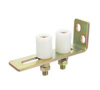 Uonlytech Rullo Guida Staffa a l per Porte Scorrevoli, Resistente all'Usura, Facile da Montare su Palo o Muro, Dimensioni 6.10X2.36X1.69In, per Uso Esterno su Cancelli