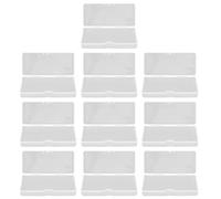 Uonlytech Scatole Da 10 Pezzi Custodia Della Lama Organizer Per Lavello Da Cucina Contenitori Di Stoccaggio Contenitore Per Rasoio Di Sicurezza Potere Contenitore Trasparente Aria Plastica