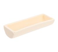 Uonlytech Semicircular Corundum Alumina Crucible Alo High Purity Resistant To Heat And Chemical Corrosion for Laboratory Tube Furnace Experiments