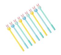 Uonlytech Set 15 Penne Gel Kawaii a Forma di Coniglio Penne per Scrittura Rapida in Plastica Cancelleria per Studenti e Ufficio Design Ergonomico Anti-scivolo
