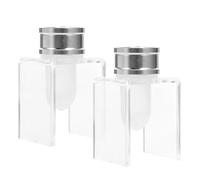 Uonlytech Set 2 Stampi in Silicone per Rossetto Fai da Te Supporto Singolo, Accessori per Balsamo Labbra Fatti a Mano, Kit per Trucco Personalizzato e Regali Creativi