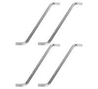 Uonlytech Set 4 Chiavi Esagonali Accessori Compatibili Trituratori in Acciaio Inossidabile Strumento Argento per Rimuovi-intasamento Sotto Lavello per Smaltimento Rifiuti Cucina