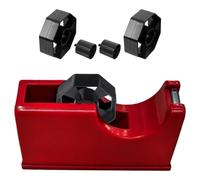 Uonlytech Set 6 Pezzi Rotelle di Ricambio per Dispenser Nastro Adesivo da Tavolo, Nucleo Nero per Sostituzione Portanastro, Accessori Compatibili per Organizer Nastri Scrivania, Uso Ufficio