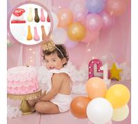 Uonlytech Set 9 Palloncini Margherita in Lattice a Forma di Fiore Decorazioni per Feste di Compleanno e Matrimoni Adatti per Uso Interno ed Esterno Kit Fai da Te per Ghirlanda Floreale