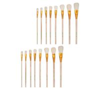 Uonlytech Set da 16 Pezzi di Spazzole Impollinatrici per Piante Grasse e Alberi da Frutto, Strumenti Compatti per Impollinazione Manuale di Fiori e Ortaggi, Accessori da Giardino