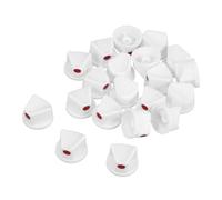 Uonlytech Set da 20 Tappi Ugelli per Vernice Spray Bianchi, Accessori per Bombolette Spray Punta Larga, Resistenti all'Acqua per Verniciatura Graffiti e Fai-da-Te