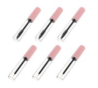 Uonlytech Set da 6 Tubetti Mascara Vuoti 5ml con Contenitore Eyeliner e Punta Ombretto, Ricaricabili e Anti-perdita, per Trucco Occhi e Viaggi, Portatili e Facili da Riempire