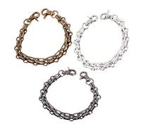 Uonlytech Set di Catene per Borse da 26 Cm Tracolle per Borse A Tracolla Catene per Borse A Mano Cinturini con Fibbia in Lega di Zinco per Donna