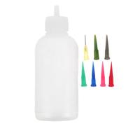 Uonlytech Set Flaconi Spray per Smalto Ceramica 50Ml 7 Punte Ago Applicatore Bottiglie Comprimibili per Smaltatura Dettagliata Strumenti per Ceramica Artigianale e Decorazione DIY
