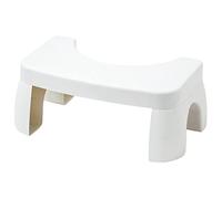 Uonlytech Sgabello Antiscivolo Rialzo per Wc e Bagno in Plastica Poggiapiedi per Adulti Ottimizza la Posizione Accovacciata per Comfort Facile da Domestico