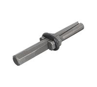 Uonlytech Spaccapietre in Ferro Nero per Granito e Marmo, Utensile Manuale per Spaccare la Pietra, Trattato Termicamente, per Demolizione Statica