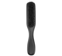 Uonlytech Spazzola per Barba Uomo Setole di Cinghiale e Manico in Legno Nero, Pratica e Facile da Pulire, per Modellare e Curare la Barba Quotidianamente