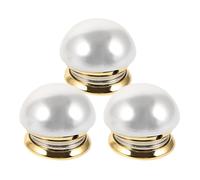 Uonlytech Spille Magnetiche Perla Per Abbigliamento, Set Da 3 Pezzi in Bianco, Accessori Moda Leggeri Per Camicie, Sciarpe e Zaini, Adatte Per Feste e Uso Quotidiano