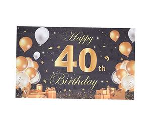 Uonlytech Striscione Buon Compleanno Sfondo per Foto di Feste di Compleanno Sfondo Fotografico per Compleanni Testi Stampati di Qualità Adatto per Decorazioni di Festa in Casa o Ufficio