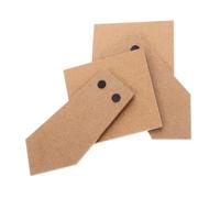 Uonlytech Supporto Autoadesivo Marrone per Cornici Foto 2 Pezzi Cavalletto in Legno Versatile e Facile da Installare per Esporre Foto e Decorare la Camera