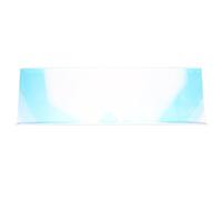 Uonlytech Supporto per Tastiera in Acrilico Inclinato 5Mm Rialzo Ergonomico 437X140X40Mm per Scrivania Piattaforma Stabile Antiscivolo per Ufficio Casa e Lavoro da Remoto