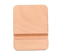 Uonlytech Supporto per Telefono e Tablet in Legno, Doppio Slot, per Scrivania e Ufficio, Design Compatto e Stabile, per Video e Ricarica Mano Libera