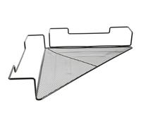 Uonlytech Supporto per Vaso di Fiori Angolare in Ferro Nero, Mensola Angolare per Portavaso da Interno, Espositore Ganci per Balcone, Resistente e Facile da Installare per Giardinaggio Domestico