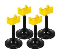 Uonlytech Supporto Rotante per Esperimenti Elettrostatici 4 Pezzi Attrezzatura Didattica per Laboratori di Fisica Strumento Educativo per Scuole Medie Kit per Esercizi Pratici di Attrito