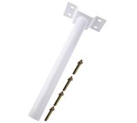 Uonlytech Supporto Staffa per Lampione Solare da Parete in Materiale Plastico Resistente, Accessorio per Illuminazione Esterna da Giardino e Parcheggio, Set Montaggio per Colore Casuale