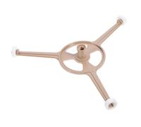 Uonlytech Supporto Tripode per Piatto Girevole Microonde Anello Rotante Compatibile con Vassoio Forno Accessorio Sostitutivo Resistente e Pratico per Estendere la Durata del Forno Microonde