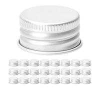 Uonlytech Tappi Filettati Riutilizzabili per Bottiglie di Alluminio Design Anti-perdita 100 Pezzi e Contenitori per Lozione per Casa e Lavoro