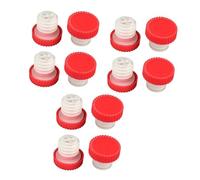 Uonlytech Tappi Per Bevande in Abs e Silicone, Chiusura Rotonda Per Bottiglie Di Birra e Bibite, Confezione Da 12 Pezzi, Resistenti All’usura Per Uso Domestico e Regali