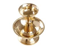Uonlytech Tazza per Offerte Buddiste in Rame Spesso Contenitore Acqua per Cerimonie Religiose Design Delicato e Fattura Manuale Decorazione Zen per Casa e Tempio Superficie Liscia e Angoli