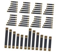 Uonlytech Telai Flessibili Interni in Metallo Cerniere Molla per Borse Clip Molla per Borsette Chiusura per Artigianato Assortimento di Fermagli per Cucito Gancio per Portafogli