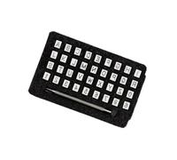 Uonlytech Timbro Lettere Componibili per Pelle, Acciaio al Carbonio, Nero | Set Punzoni Lettere e Numeri da 3, 5mm, per Nomi e Logo, Scatola