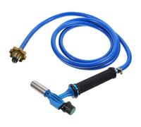 Uonlytech Torcia per Saldatura a Gas ad Alta Temperatura in Rame Tubo Antideflagrante a Tre Strati, Doppia Fibbia di Sicurezza, Punta Ispessita e Rete di Raccolta Fiamma, per Uso Domestico